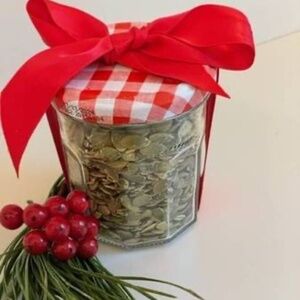 8 BONNE MAMAN JARS With LIDS - DIY